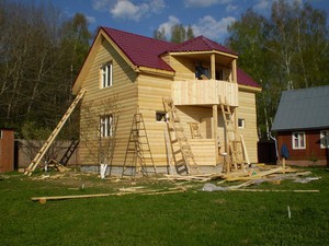 Стройка дома в СНТ