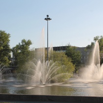 В Липецке заработали фонтаны