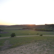 Вид на парк с Кудыкиной горы.