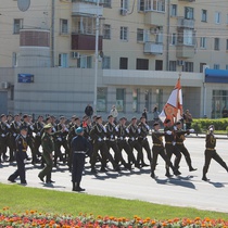 Репетиция Парада Победы в Липецке