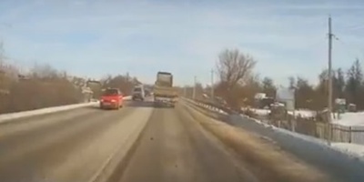 Виновником ДТП стало колесо