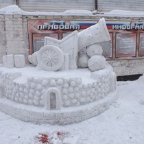 Конкурс снежных фигур в липецком УФСИН