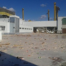 Авария на складе PepsiCo в Лебедяни 