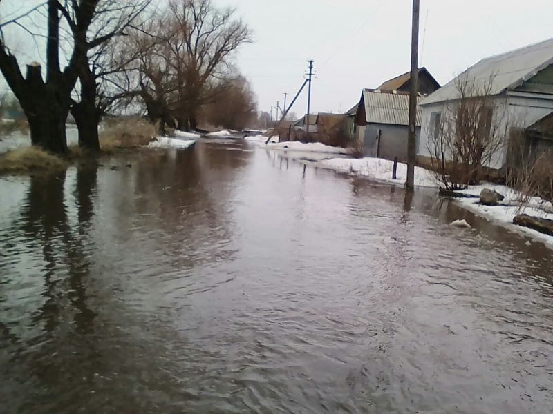 В Липецке паводок добрался до жилых домов