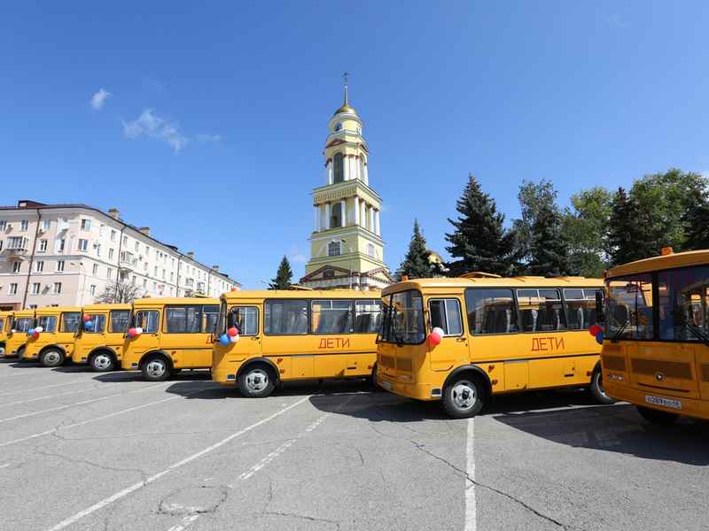 Школьников повезут новые автобусы