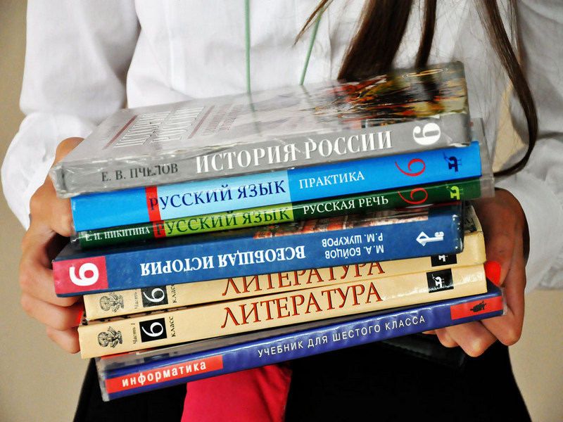 Количество школьных учебников в России уменьшится на треть