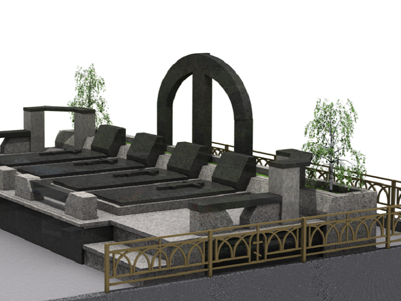 Мемориальный комплекс – оптимальное оформление могилы