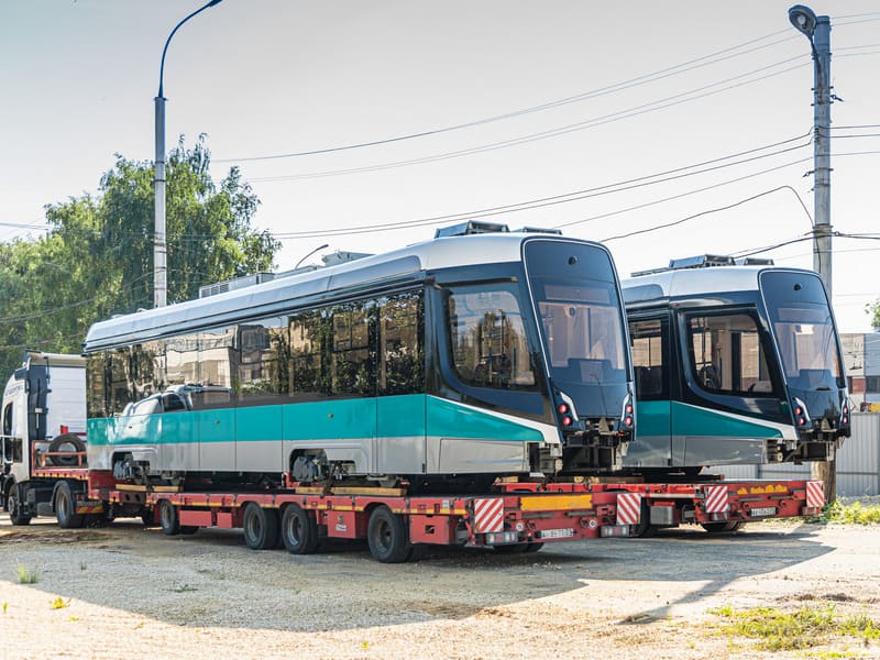 Липецк получил все новые трамваи
