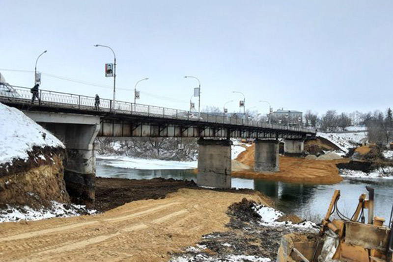 Данковский мост закрывают на реконструкцию