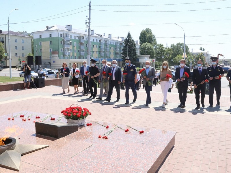 В Липецке почтили память павших в годы Великой Отечественной Войны