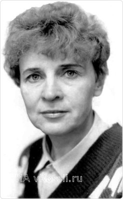 Липецкая писательница и поэтесса Александра Ивановна Тамбовская, 1980 г.