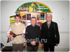 Слева направо: Владимир Юрьев, Николай Чебыкин, Петр Чередниченко