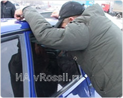 Предприимчивый егерь во время задержания