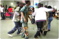 Танец от команды Гвинеи