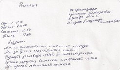 <em>Регламент о проведении пикета, подписанный Владимиром Мишуровым </em>