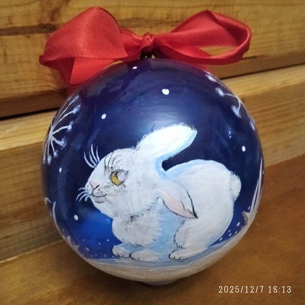 Новогодний зайка