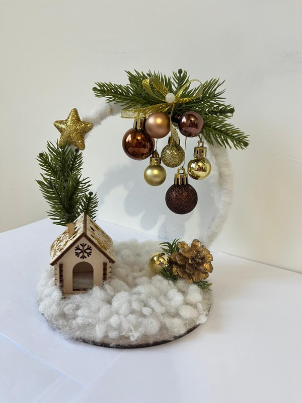 Новогодний домик