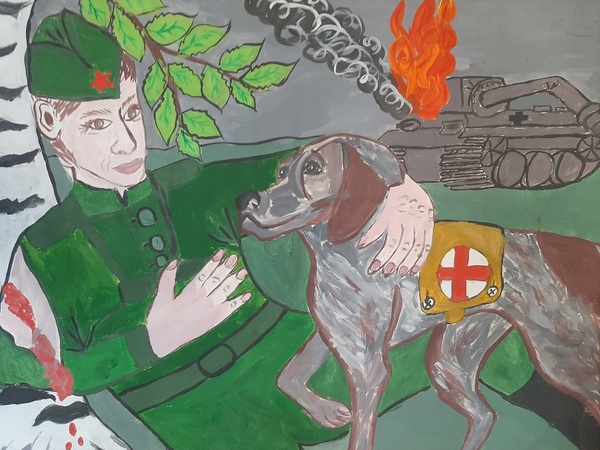 Дети рисуют Победу