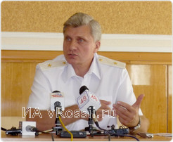 Начальник УВД по Липецкой области генерал-майор милиции Владимир Виневский