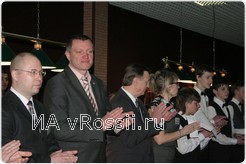  Владимир Кадурин на открытии соревнований.