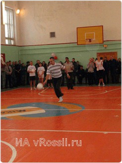 Во время эстафеты