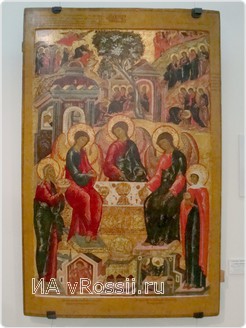 Святая Троица с событиями. <br> Третья четверть XVII в.
