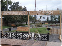 Сцена для выступлений фестиваля 